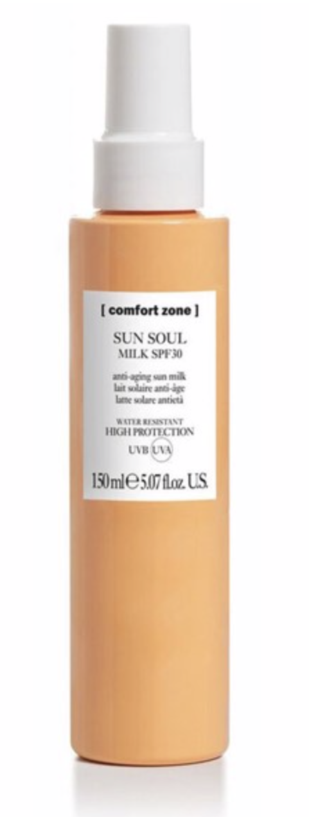 Se Comfort Zone Sun Soul Body Spray Milk SPF30 150ml hos Skinworld.dk