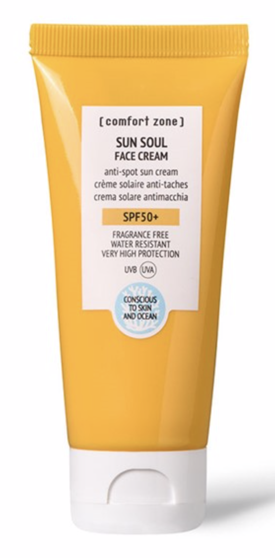 Se Comfort Zone Sun Soul Face Cream SPF50+ hos Skinworld.dk
